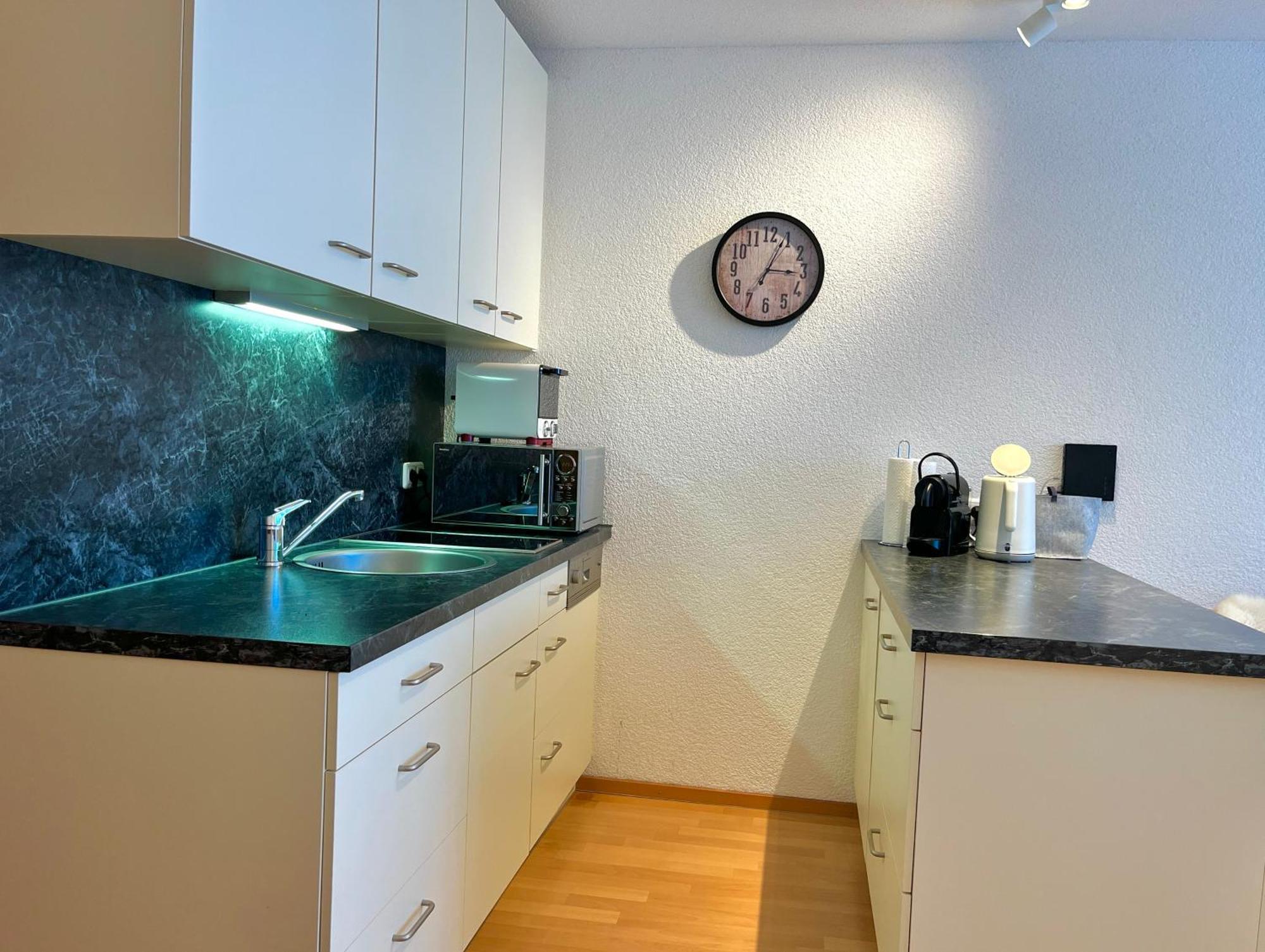 Sonniges Bergblick-Appartement ダーミュルス エクステリア 写真